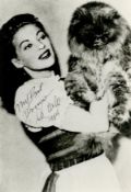 Yvonne De Carlo (1922-2007), signed 6x4 photo. A Canadian American actress who appeared in over 60