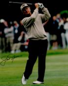 Golf Jack Nicklaus signed 10x8inch colour photo. Good condition. All autographs come with a
