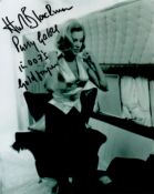 James Bond - Honor Blackman - signed 9.5x7.5 inch photo with 