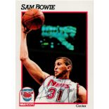 NBA Sam Bowie signed 4x3inch Nets colour trading card. Good condition. All autographs come with a