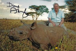 David Attenborough signed 6x4inch colour photo. Good condition. All autographs come with a
