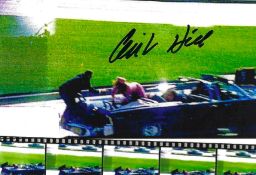 Clint Hill signed JFK assassination 6x4inch colour photo. Good condition. All autographs come with a