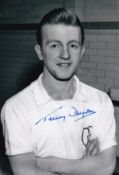 Autographed TOTTENHAM 1960s 12 x 8 photos : A lot of x 3 b/w photos depicting Tottenham's TERRY
