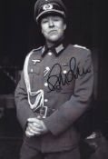 Guy Siner signed 7x5inch Allo Allo black and white photo. Good condition. All autographs come with a