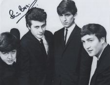 Pete Best signed 10x8inch Beatles black and white photo. Good condition. All autographs come with