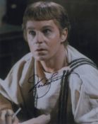 Derek Jacobi signed colour 8x10 photo from the hit BBC drama series I Claudius Good condition. All