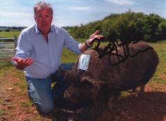 Jeremy Clarkson signed 7x5inch colour photo. Good condition. All autographs come with a