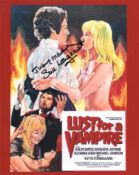 Lust for a Vampire hammer horror movie colour 8x10 photo signed by actresses Judy Matheson and Sue