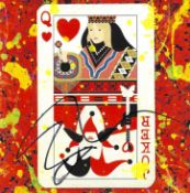 Ed Sheeran signed CD sleeve titled The Joker and the Queen includes disc. Good condition. All