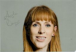 Angela Raynor Deputy Prime Minister signed 6x4inch colour photo. Good condition. All autographs come