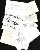 Entertainment collection 11 items include signature such as Eric Sykes, Norman Wisdom, Harry Hill,