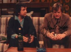 James Bolam signed 7x5inch Likely Lads colour photo. Good condition. All autographs come with a