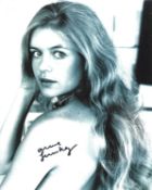 Anne Lonnberg signed James Bond 10x8inch black and white photo. Good condition. All autographs