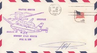 Cosmonaut V Romanenko signed commemorative cover. Good condition. All autographs come with a