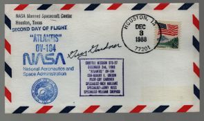 Astronaut Guy Gardner signed NASA 