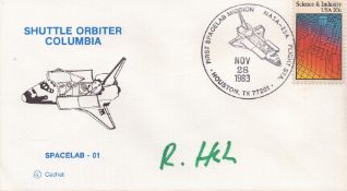 Dr Robert Huber signed commemorative cover. Good condition. All autographs come with a Certificate