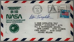 Astronaut Stan Koszelak signed 