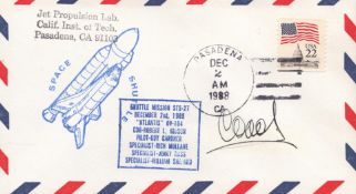 Cosmonaut V A Solovyn signed commemorative cover. Good condition. All autographs come with a