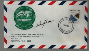Astronaut John Fabian signed Space Shuttle June 17th 1985 commemorative envelope . PM Doncara West