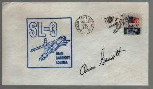 Astronaut Owen K. Garriott signed SL-3 commemorative envelope PM Kennedy Space Center Jul 28 AM