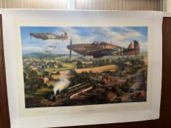 TIMED MILITARY AUTOGRAPH AUCTION BATTLE OF BRITAIN, LUFTWAFFE, UBOATS, BOMBER COMMAND, DAMBUSTERS, NAVY, SPACE