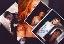 Autograph auction Football, Space, TV/Film, Military, Historic photos, covers and books.