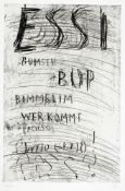 [A. R. Penck] Ralf Winkler. Kneipen und Kneipentexte.