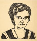 Max Beckmann. Bildnis Frau H. M. (Naila).