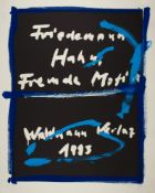 Friedemann Hahn. Fremde Motive.