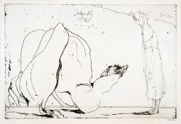 Horst Janssen. Drachen-artig, bei Füssli.