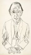 Max Beckmann. Bildnis des Komponisten Frederik Delius.