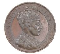 An Edward VIII Coronation medal, very slight bump