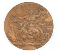 A 1906 Athens Olympics bronze participation medal,