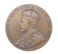 A 1925 bronze British Empire Medal, 67.7g, 51mm di
