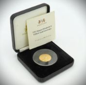 A cased Harrington & Byrne 1957 QEII Gillick full