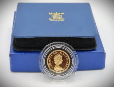 A cased Royal Mint 1979 QEII full gold proof sover