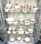 A collection of Royal Albert Country Roses (approx