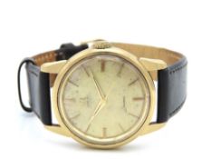 A gents mid 20thC. 9ct gold cased Omega Seamaster