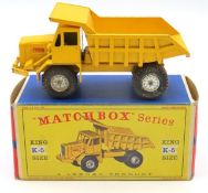 A boxed Lesney Matchbox King Size diecast model No