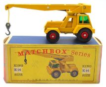 A boxed Lesney Matchbox King Size diecast model No