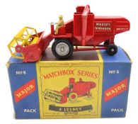 A boxed Lesney Matchbox Major diecast farm model N
