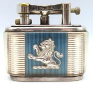 A large 1920's designed Dunhill table lighter feat