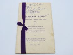 A Dinner to Randolph Turpin, Middleweight Champion