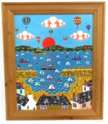 Brian Pollard (b.1946), a framed acrylic on panel