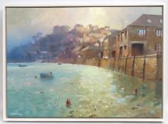 Michael D. Hill (b.1951), a framed oil on canvas d