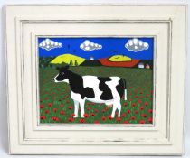 Brian Pollard (b.1946), a framed acrylic on panel