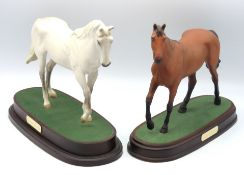 A Royal Doulton porcelain NH racehorse figure of D