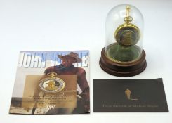 A Franklin Mint John Wayne collector watch