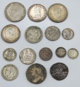 A 1569 Elizabethan sixpence, a Louis 16th 1791 coi