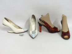 A pair of Del Monde Model shoes twinned with a pai